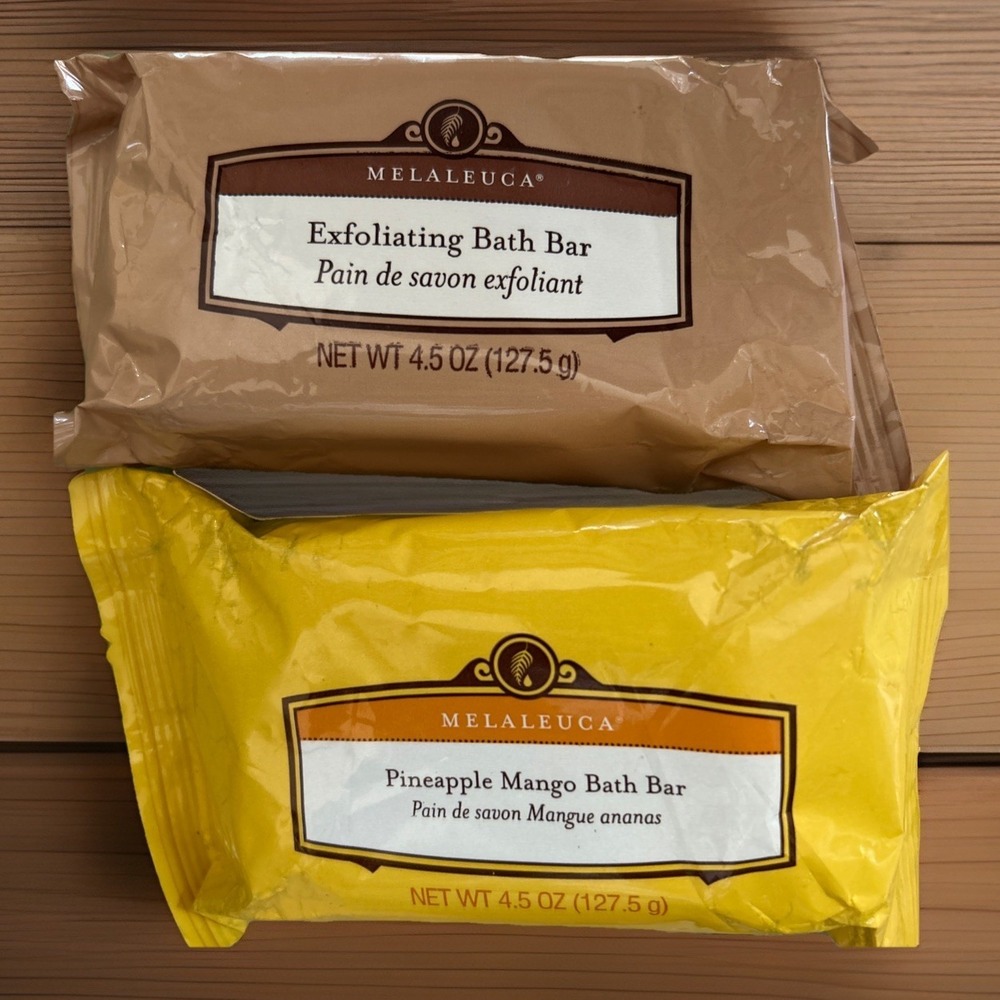 Melaleuca Bath Bars Lot Of 2 Pineapple Mango Exfoliating Bar New Sealed USA‎